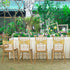 Eternal Beauty Set of 10 Gold Chair Sashes Glitter Chair Band Spandex Chair Sashes for Folding Chairs Wedding...