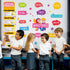 67Pcs Writing Process Bulletin Board Set Classroom Writing Paper Cutouts Pencils Writing Bulletin Board Cutouts Writing Process Poster for Wall Do...