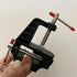 Mini Table Clamp Small Hobby Bench Vice for Repairs Modelling Painting and Crafting (Black)...