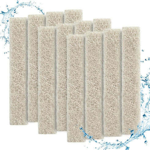 HiTauing 12 Count Ammonia Reducer Filter Pads for aqueon?Fish Tank Filter Pads for QuietFlow LED PRO Model 30 and 50...
