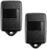 2X KeylessOption Key Fob Replacement for 1992 1993 1994 1995 1996 1997 1998 Ford Bronco Explorer F-150 Mazda B2300 Mercury Sable Lincoln Town Car ...