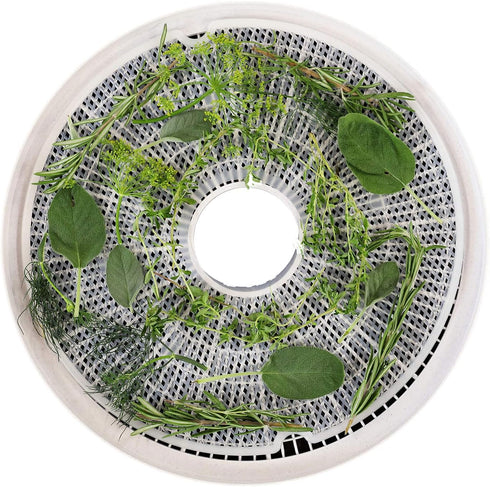 6 pieces 11.6inch Premium Round Dehydrator Sheets Reusable non-stick Food Dehydrator Machine Mesh Screen for fruit dryer...