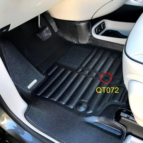 OAUTOO 8 Sets Floor Mat Retaining Clip Kit Compatible with Volkswagen 3D0864851B41 + 3D0061795B41 for Beetle Eos GTI Jetta Passat Rabbit SportWage...
