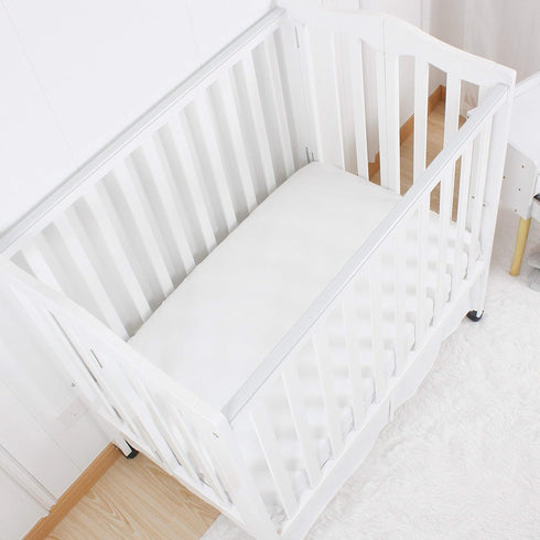 Microfiber 3 Pack Mini Portable Crib Sheets, Pack N Play Sheets with Comfy Napping Surface for Baby, Silky Soft Playard Playpen Sheets Set, Fits 2...