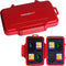 SD Card Holder, Honsky Waterproof Memory Card Holder Case for SD Cards, Micro SD Cards, SDHC SDXC, Red...