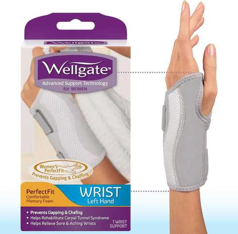for Women, PerfectFit Wrist Brace for Wrist Support - Left...
