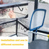 2 Pack Pool Pole Hanger/Hook, Pool Cleaning Tool Holder and Organizer for Pool Poles, Skimmers, Leaf Rakes, Nets, Brushes, Hose, use to Hang Pool ...