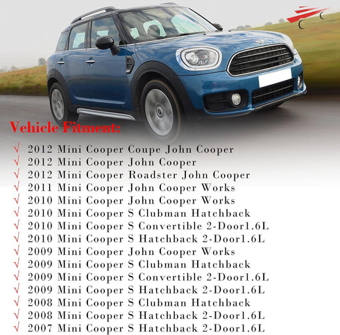 Engine Oil Filler Cap for 2007-2012 Mini Cooper S 1.6L N14 R55 R56 R57 11-12-7-572-848...