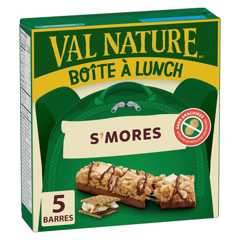 NATURE VALLEY, Lunchbox S'mores Granola Bars, 130g/4.6oz, (Imported from Canada)...
