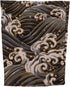 Aramox Stick Boot Cover, Universal Gear Stick Cover Car Shifter Protector Ancient Japanese Antiquity Element of Black Waves...