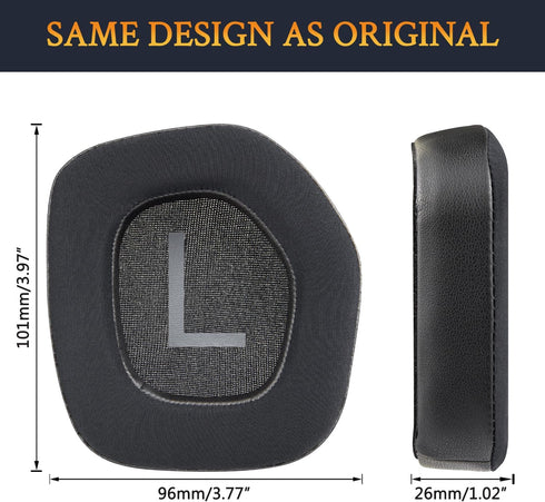 SOULWIT Cooling Gel Earpads Replacement for Alienware AW988 (AW 988) Wireless Gaming Headset, Ear Pads Cushions with Noise Isolation Foam - Black...