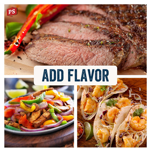 PS Seasoning Desert Pepper- Tequila Blend Seasoning Grinder for Chicken, Pork, Shrimp & Rice, Essential Blend Seasoning with Peppers, Tequila, and...