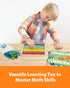 Coogam Wooden Math Hundred Board 1-100 Numbers Learning Educational Toys Colorful Montessori Counting Board Game for Preschool 3 4 5 Year Old Boys...