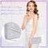 Meanplan 4 Pcs Silver Clutch Purse Jewelry Set for Women Evening Rhinestone Purse Silver Accessories for Women Bride Wedding Jewelry...