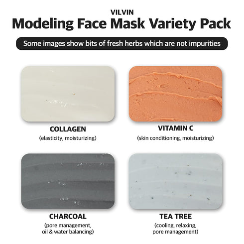 Modeling Mask Korean - Peel off Jelly Mask Powder Pack - Face mask skin care for Soothing and Pore Management - Korean Skin Care Set - facial kit...