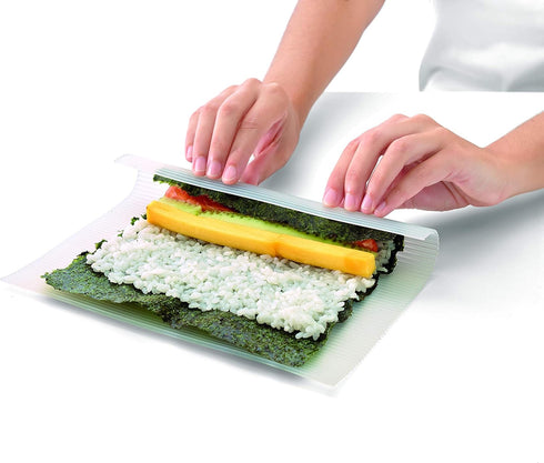 Lekue Makisu Silicone Sushi Mat, Clear, 2...