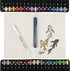 SoHo Urban Artist Open Bound Sketch Pads - Open Coptic Bound Sketch Pads for Drawing, Calligraphy, Any Dry Media, & More! - [White - 5.6x8.26" - S...