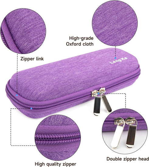 YOUSHARES Insulin Cooler Travel Case with 2 Cooler Ice Packs, Small EVA Diabetic Insulated Organizer Portable Cooling Bag for Medication Cooling I...