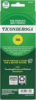 Ticonderoga® Pastel Pencils, 2 Soft, Assorted Colors, Pack Of 10 Pencils...