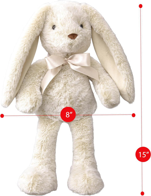 Plush Bunny - Stuffed Bunny Rabbit - Animal Toy for Baby, Toddler and Kids - Cute and Cuddly Friend for Boy or Girl - Great Gift for Easter, Chris...