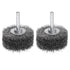 uxcell 2PCS Wire Wheel Brush for Drill Attachment 2" Carbon Steel Wire for Cleaning Removal Rust Stripping Corrosion...