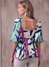 Vogue Misses' Lined Empire Waist Tops Sewing Pattern Packet, Design Code V1940, Sizes 16-18-20-22-24...