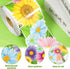 Augisteen Spring Bulletin Board Borders Daisy Flower Border Trim Classroom Bulletin Board Decoration Spring Floral Paper Cutouts for Spring Summer...