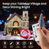 Remote Control Lighting System, 6.5Ft Accessory Cord with 3LED C7 Warm White Bulbs, Built-in 4 Lighting Modes and Timer, Perfect for Halloween Chr...