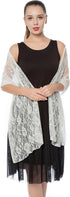 Women’s Lace Shawls and Wraps for Formal Evening Party Dress,Bride Bridesmaid Shawl Veil for wedding...