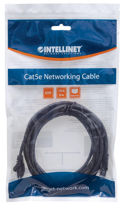 Intellinet Network Solutions Cat5e RJ-45 Male/RJ-45 Male UTP Network Patch Cable, 25-Feet (320788)...