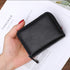 RFID Credit Card Holder Wallet with Zipper, Genuine Leather Credit Card Wallet for Women, Ladies Wallets...
