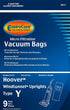 EnviroCare 859-9 Type Y Vacuum Bag Replacement for Hoover WindTunnel Uprights and Hoover Vacuums, 9 Pack...
