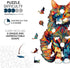 Wooden Puzzle for Adults, Cat Wooden Jigsaw Puzzles for Adults, Unique Animal Shape Wood Cut Puzzles for Family Friend(S-8.3 * 6.6in-80pcs)...