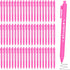 60 Pieces Baby Shower Pens It's a Girl 1.0 mm Ballpoint Pen with Black Ink Retractable Writing Pens for Guests Friends Baby Shower Gender Reveal P...