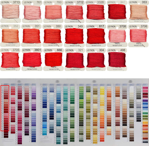 Premium Rainbow Color Embroidery Floss bobbins - Cross Stitch Threads - Friendship Bracelets Floss - Crafts Floss -20 Bobbins Six Strand Embroider...