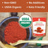 SPICY ORGANIC Annatto Powder 16 oz. – Certified USDA Organic - Ground Achiote Seed Spice for Seasoning and Cooking...
