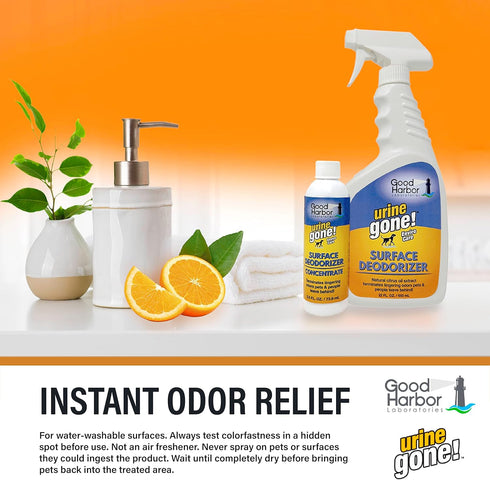 EnviroCare Multi-Surface Concentrate. Eliminates Toughest Surface Odors from Pee, Poo, Vomit, Secretions, Dander, Marking, Garbage & More. Makes 4...