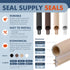 Window Weatherstrip Seal 1/4" Bulb Bubble Kerf Mount 4 Colors & 6 Length Options...
