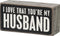 Primitives by Kathy Pinstripe Trimmed Box Sign, 5" x 2.50",Black/White...