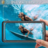 Self-Check Waterproof Phone Case Compatible for iPhone 13 Pro, Underwater Touchscreen Waterproof Phone Pouch Diving Phone Case with Lanyard for Sn...