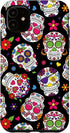 iPhone 11 Dead Sugar Skulls Case Sugar Skull Day Of The Dead Case...