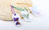 EUPNHY 2pcs Silicone Wax Sachet Molds Scented Wax Tablets Molds-Including 3pcs 40 inches Rawhide Rope and 60pcs Bails. (Combination 02)...