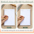 Lewtemi 3 Pieces Left Handed Notebook 8 x 5 Inch Lefty Spiral Notebooks Wire Bound Paper Left Handed Journal for School College Subject Office Wor...