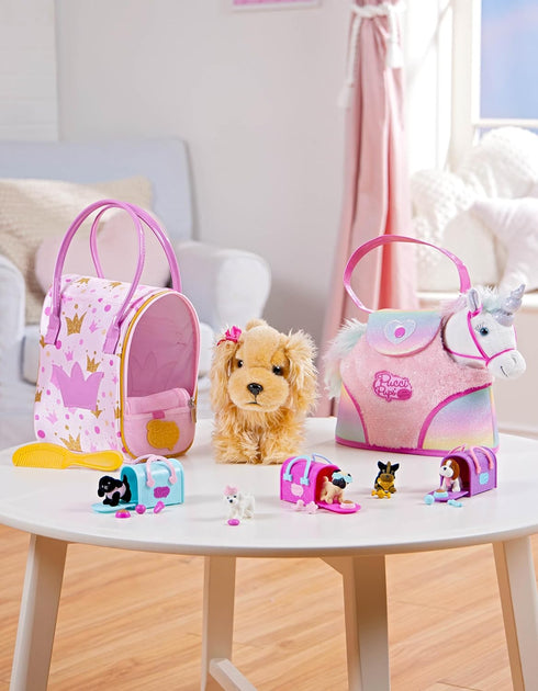 – Plush Unicorn – Stuffed Animal – Carrier Bag – Comb & Bottle – Kids 3 Years +...