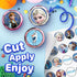 30 x Edible Cupcake Toppers – Winter Princess Party Collection of Edible Cake Decorations | Uncut Edible Prints on Wafer Sheet...