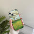 Compatable with iPhone 13 Mini Phone Case,Van Gogh Landscape Under A Stormy/Turbulent Sky Aesthetic Case,Slim Anti Drop Bumper Protective Waterpro...