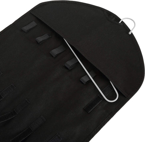 Foraineam 3 Pack Hanging Jewelry Organizer 32 Pockets 18 Hook and Loops Necklace Holder Earrings Bracelet Ring Display Storage Bag...