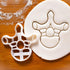 Set of 3 Vertebrae cookie cutters (Designs: Cervical, Lumbar, Thoracic Vertebra), 3 pieces - Bakerlogy...