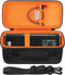 BOVKE Carrying Case for Bushnell Wingman View Golf GPS Speaker, Wingman View Travel Bag with Shoulder Strap and Extra Mesh Pocket for Charging Cor...