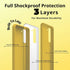 S21 Plus Phone Case | 3 Layers Extra Slim Premium Liquid Silicone with Microfiber Cloth and PC Material. Shockproof with Soft Edges and Hard Back....